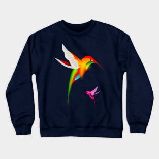 HUMMING-BIRD WIND POWER Crewneck Sweatshirt